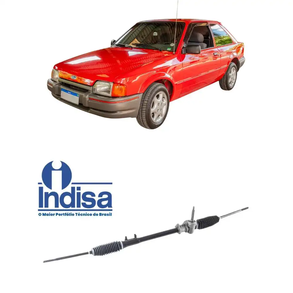 CAIXA DIRECAO MECANICA ESCORT C/ BARRA AXIAL