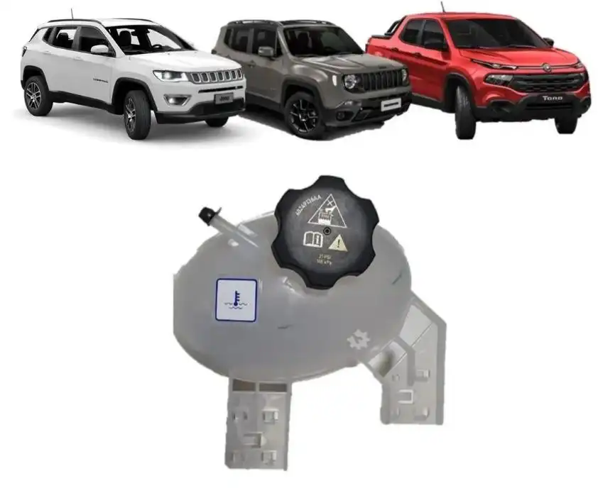 RESERVATORIO DAGUA RADIADOR FIAT TORO 16/ JEEP RENEGADE 15/