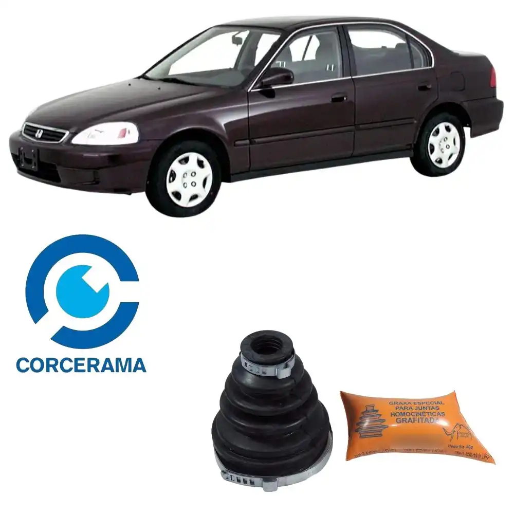 SANFONA HOMOC HONDA CIVIC 00/ NEW CIVIC LADO CAIXA