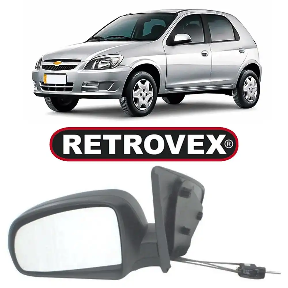 ESPELHO EXT CELTA 07/16 PRISMA 07/12 ESQ C/ CONTROLE