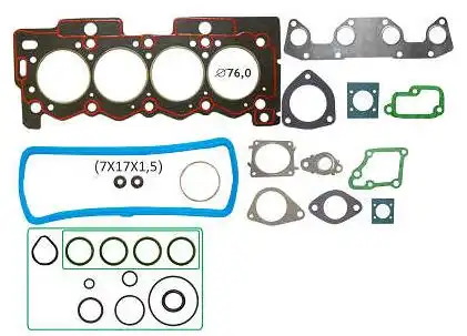 JUNTA MOTOR PEUGEOT 206 207 1.4 8V CITROEN C3 02/ FLEX SUPER