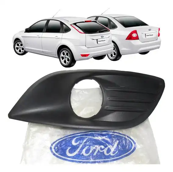 GRADE PARACHOQUE DIANTEIRO FOCUS 2009 A 2013 ESQUERDO C/FARO