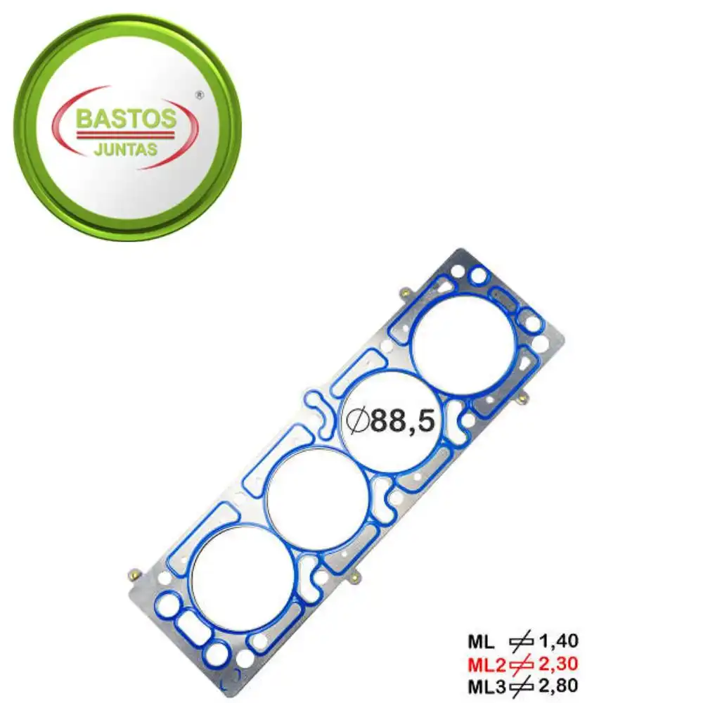 JUNTA CABECOTE S-10 2.4 2000 A 2019 METAL 2PIC