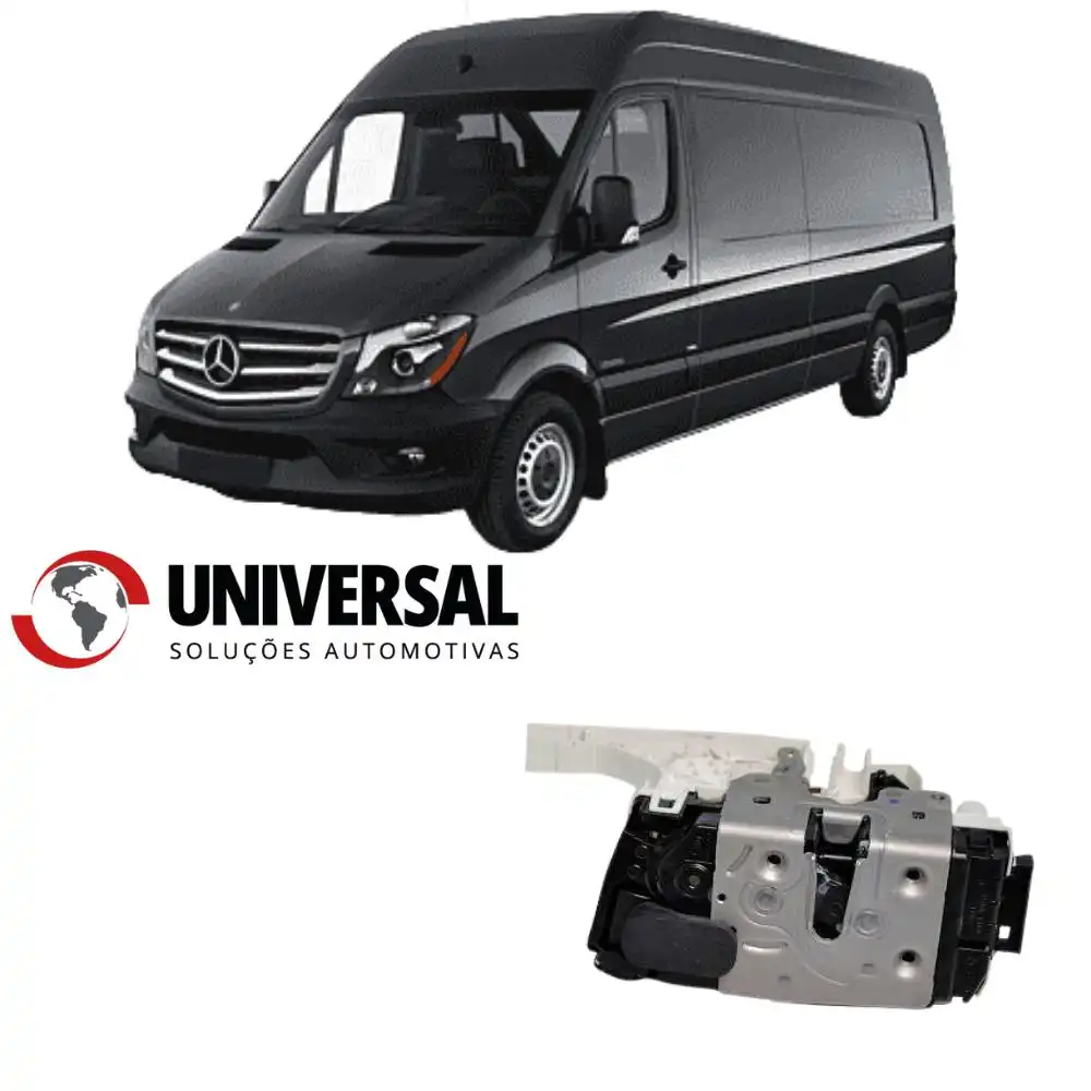 FECHADURA PORTA TRASEIRA SPRINTER 2012 A 2019 ELETRICA BAU
