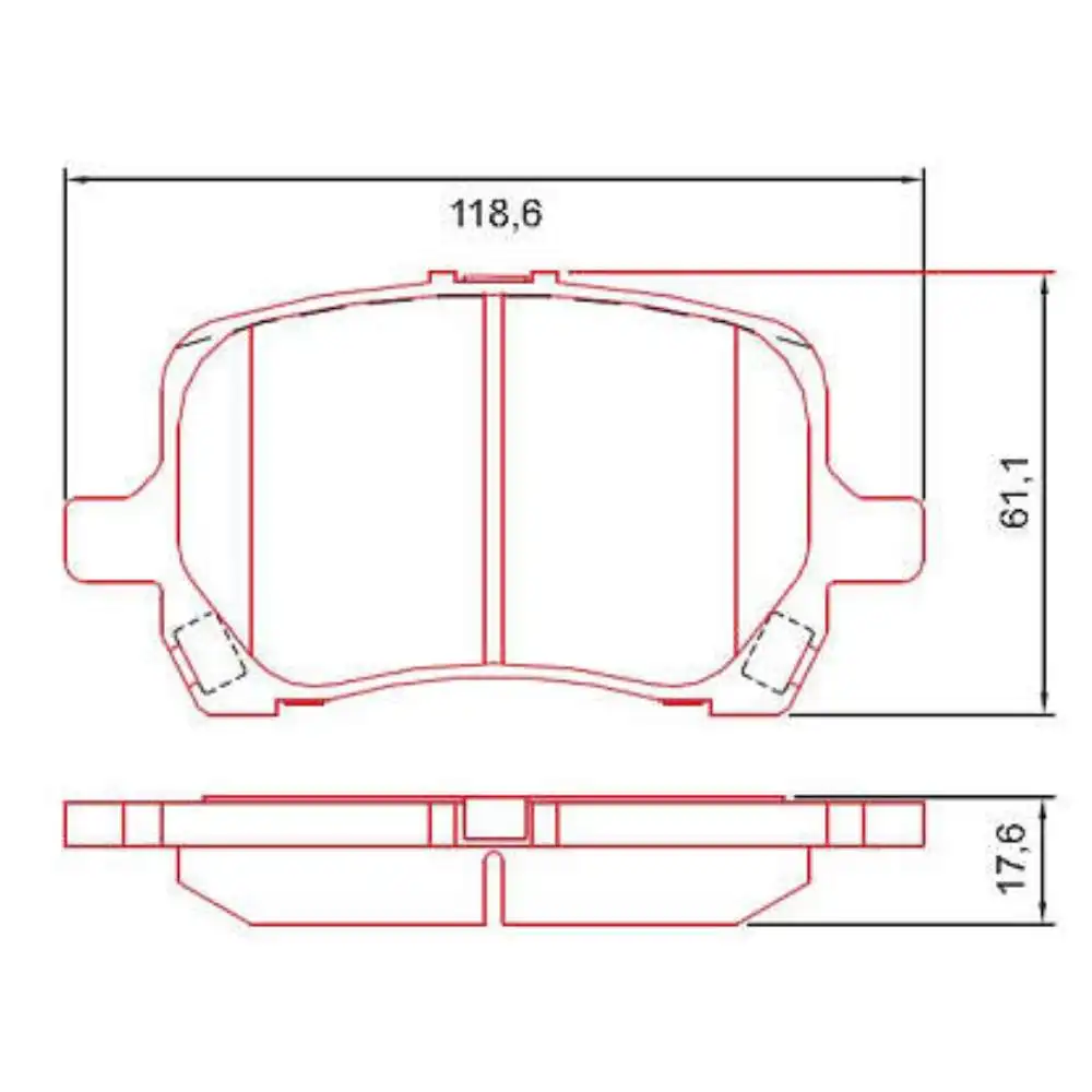 PASTILHA FREIO DIANTEIRA MALIBU LTZ 2.4 16V 2010/