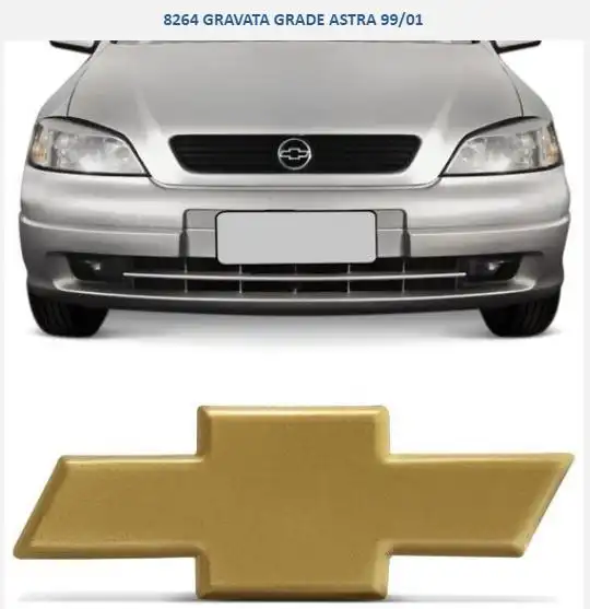 EMBLEMA GRADE ASTRA 99/2002 DOURADO