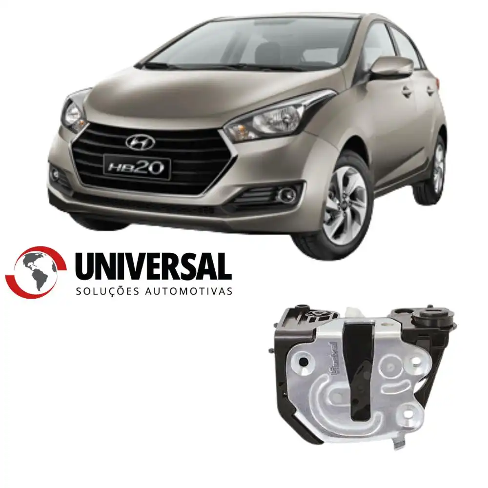 FECHADURA PORTA HYUNDAI HB20 2013 EM DIANTE TRAS ESQ PREDISP