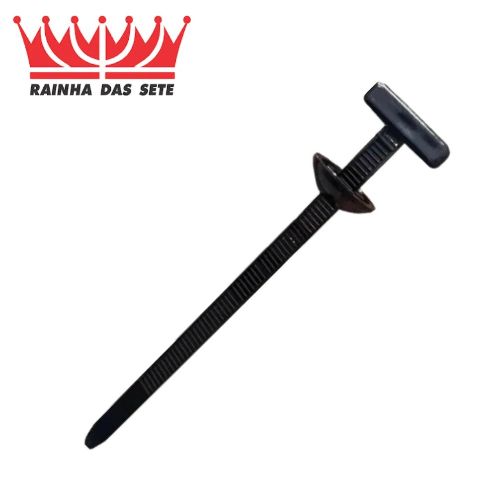 ABRACADEIRA PLASTICA 9CM AUTO TRAVANTE COM 10 PECAS