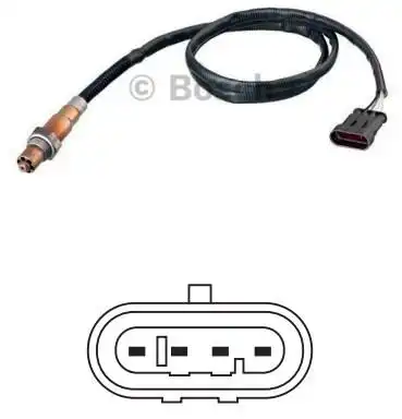 SONDA LAMBDA FIAT MAREA 2.4 20V 00/07