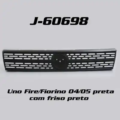 GRADE RADIADOR FIAT UNO FIRE 04/05 C/ FRISO PRETO
