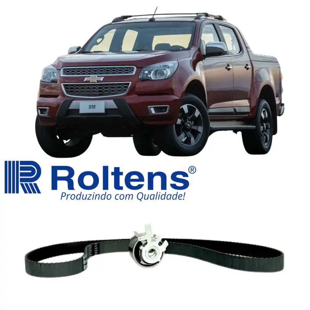 KIT CORREIA DENTADA S-10 2.8 2014 ACIMA