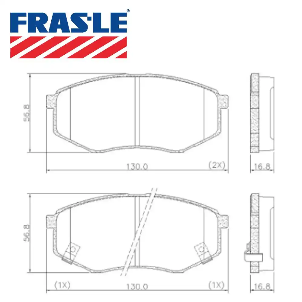 PASTILHA FREIO DIANTEIRA TUCSON 2.0 16V 2010 A 2019