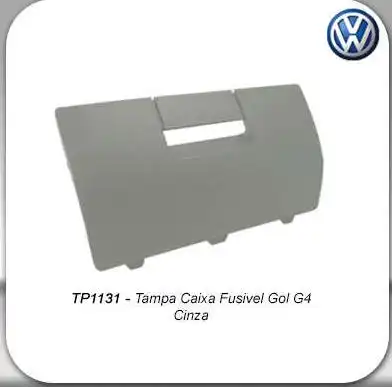 TAMPA CAIXA FUSIVEL GOL GIV CINZA