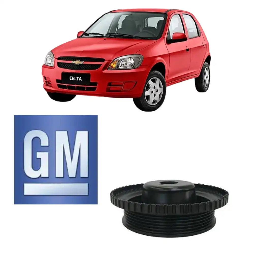 POLIA VIRABREQUIM CELTA 1.4 COM AR CONDICIONADO