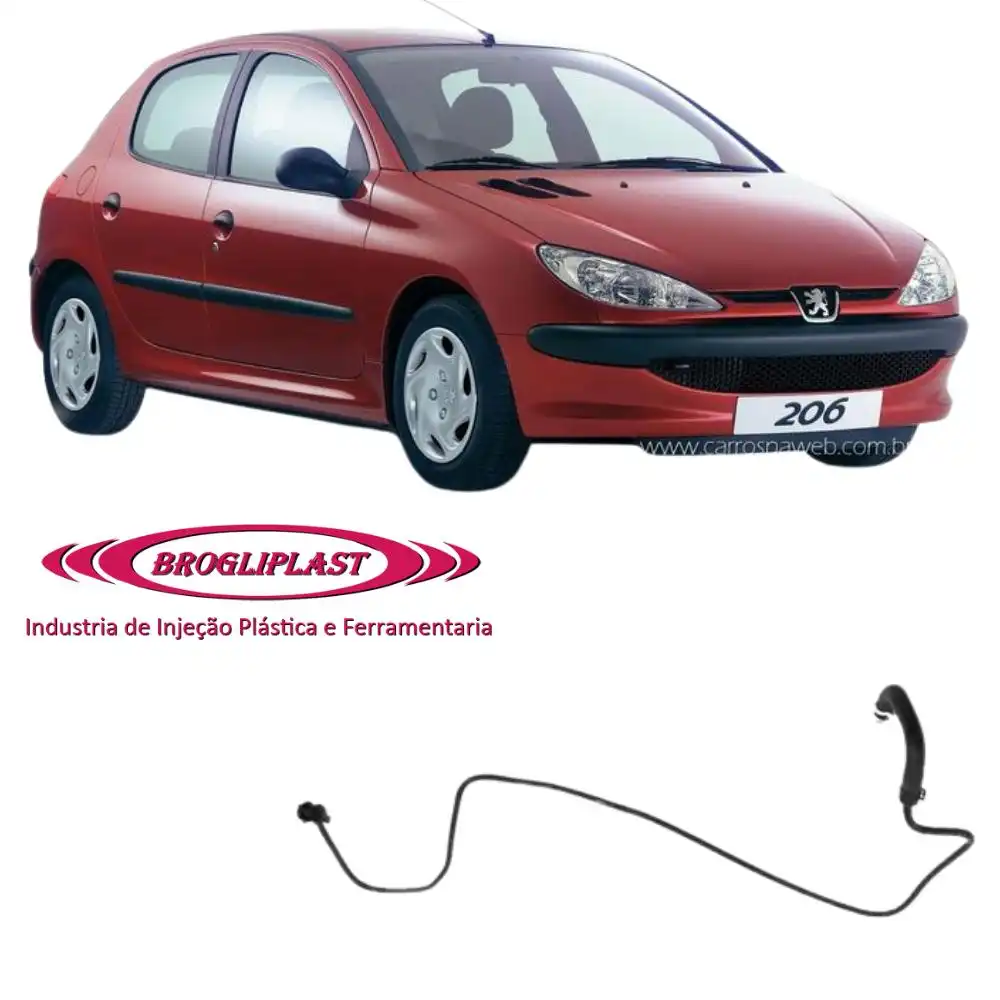 MANGUEIRA RESERVATORIO RADIADOR 206 1998 A 2004