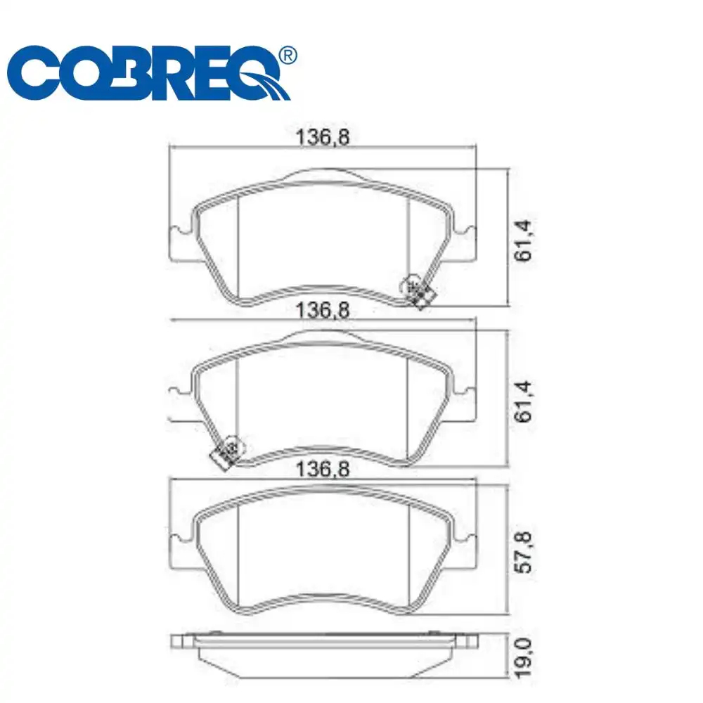 PASTILHA FREIO DIANTEIRA TOYOTA COROLLA 2009 A 2014 CERAMICA