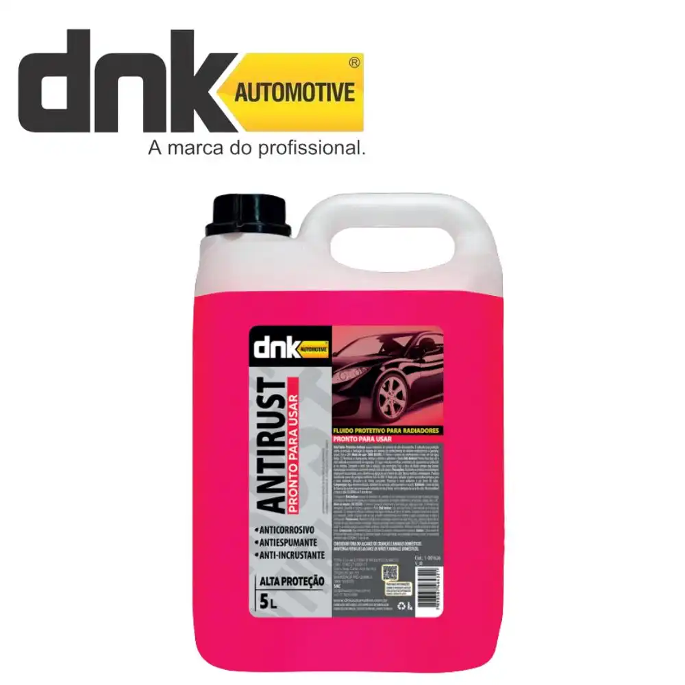 ADITIVO RADIADOR PROTETIVO PRONTO PARA USO ROSA 5LTS