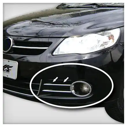 FRISO GRADE PARACHOQUE LATERAL GOL G V APLIC CROMADO