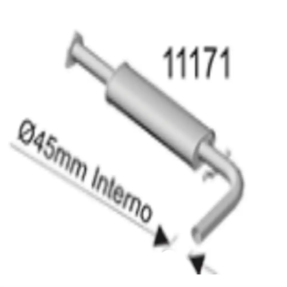 SILENC INTERM GOL GER III 1.0 8/16V 2001/ POWER