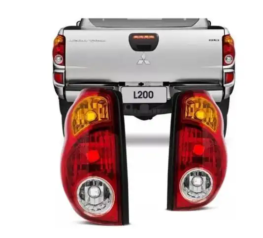 SINAL TRAS MITSUBISHI L-200 TRITON 2008 A 2012 ESQ TRICOLOR