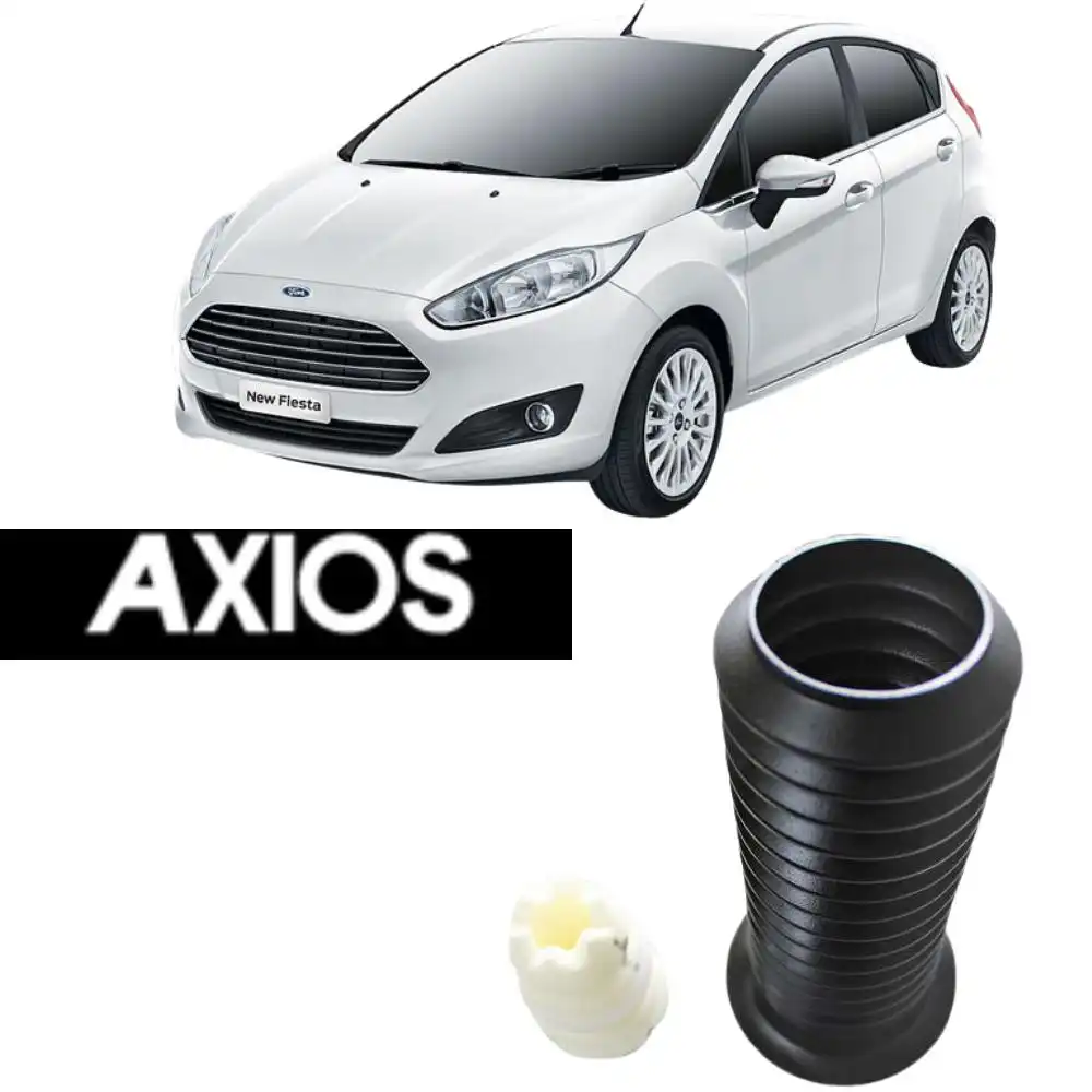 KIT AMORTECEDOR DIANTEIRO NEW FIESTA 2014 A 2018 COM BARRA