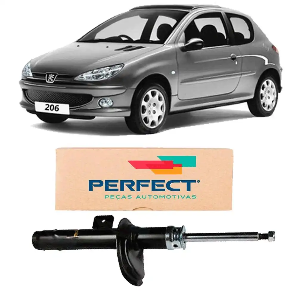 AMORTECEDOR DIANTEIRO PEUGEOT 206 1999 A 2010 ESQUERDO