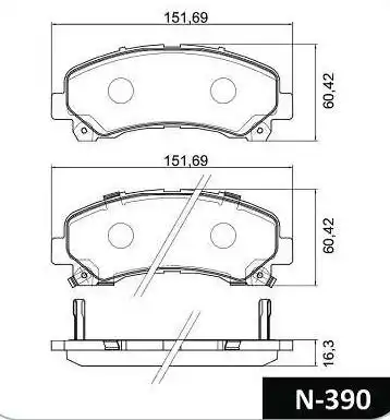 PASTILHA FREIO DIANTEIRA S-10 2.4 2.8 2012 A 2016