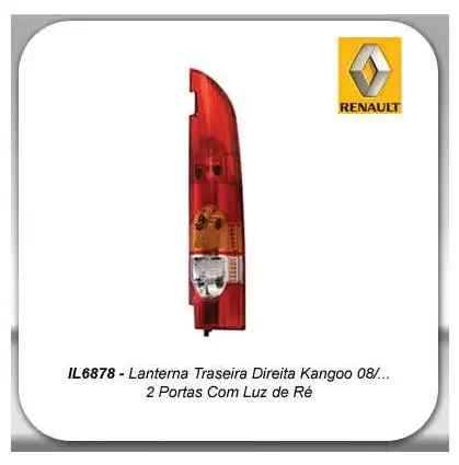 SINAL TRAS RENAULT KANGOO 08/ DIR