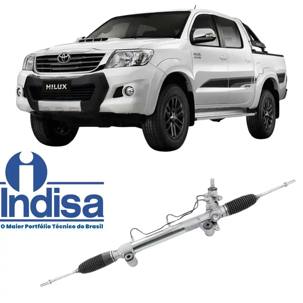 CAIXA DIRECAO HILUX 2005 A 2015 HIDRAULICA