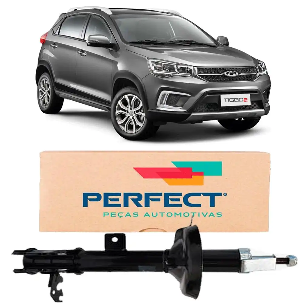 AMORTECEDOR DIANTEIRO CHERY TIGGO 2 2018 ACIMA ESQUERDO