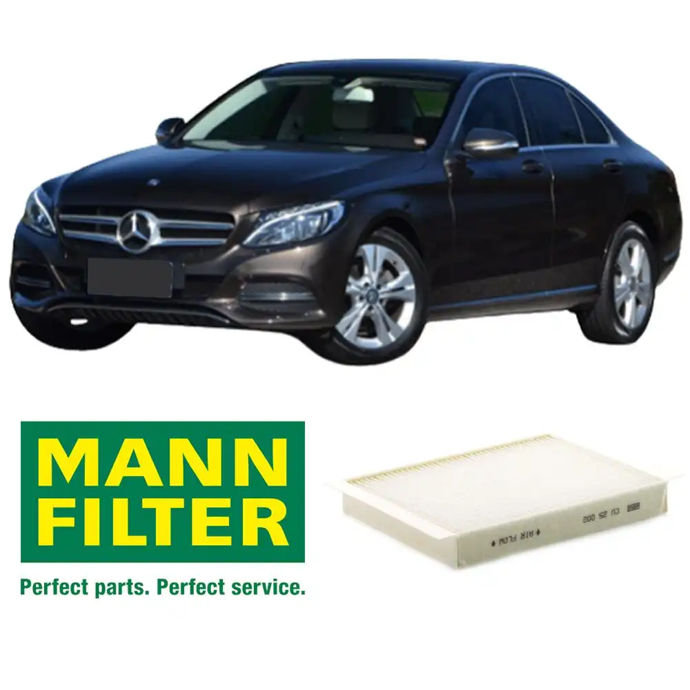 FILTRO AR CABINE MERCEDES BENZ C180 1.6 16V 2016 EM DIANTE