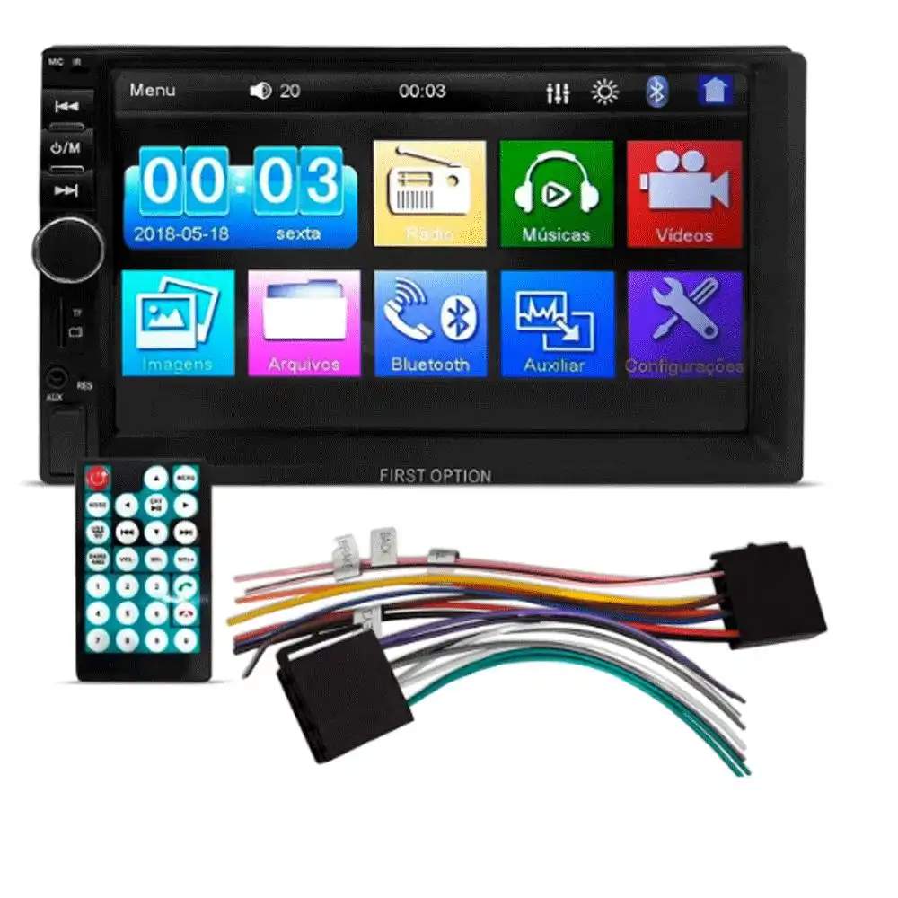 CENTRAL MULTIMIDIA RADIO MIRROR 7810H - MP5 USB BLUETOOTH