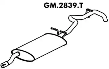 SILENC TRAS S-10 2.2 98/2000 2.4 99/06 CAB.SIMPLES MPFI