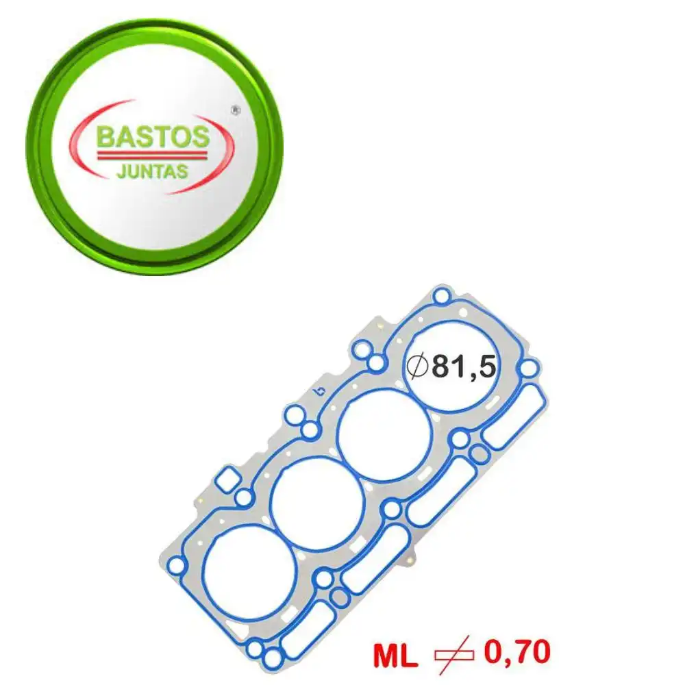 JUNTA CABECOTE COROLLA 2.0 16V FLEX 2019 A 2025 METAL