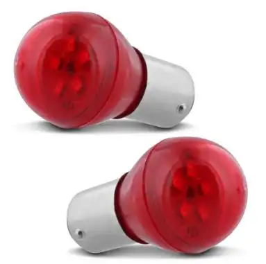 LAMPADA PISCA 1 POLO (LED) VERMELHA 3 LEDS SOMENTE LED