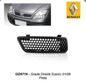 GRADE RADIADOR RENAULT SCENIC 01/ DIR