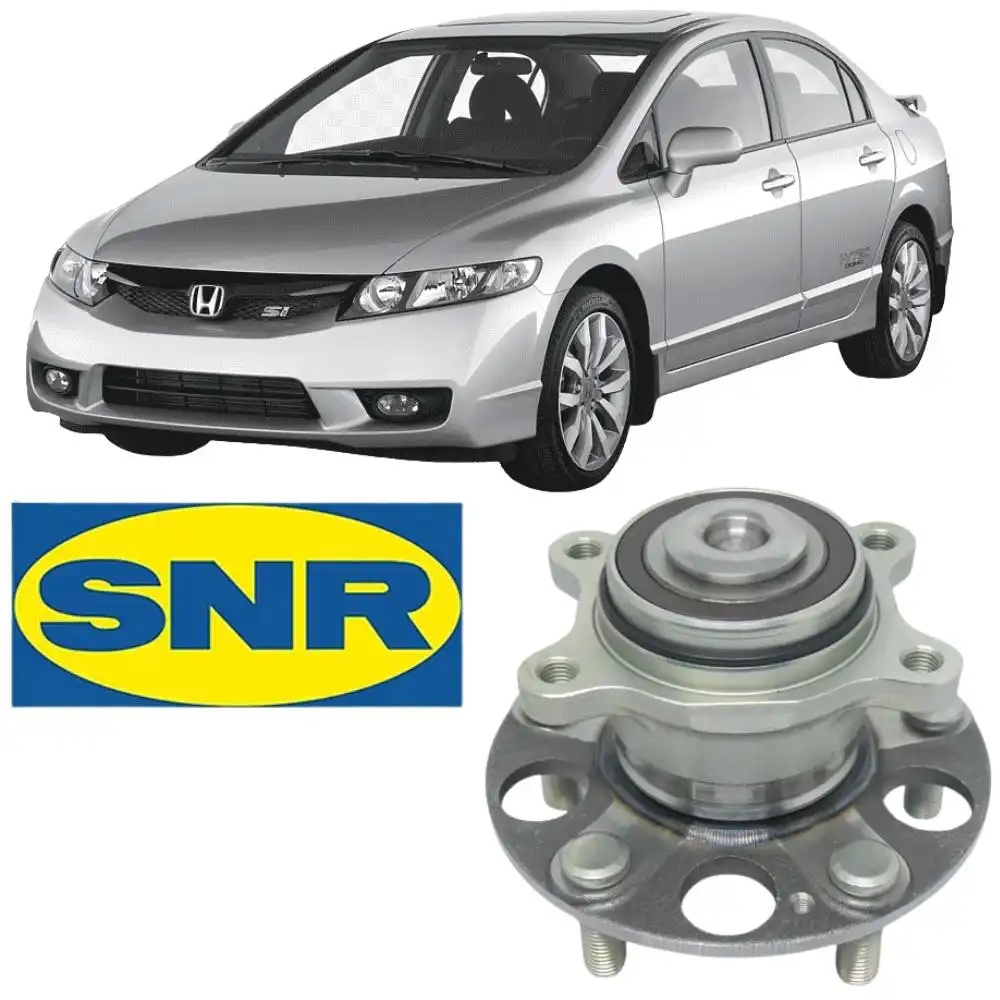 CUBO RODA TRAS HONDA NEW CIVIC 06/ C/ ABS C/ ROLAM 5 FUROS