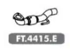 TUBO EXTENSAO C/ FLEX FIAT STRADA 1.6 16V 1.8 16V ETORQ 11/