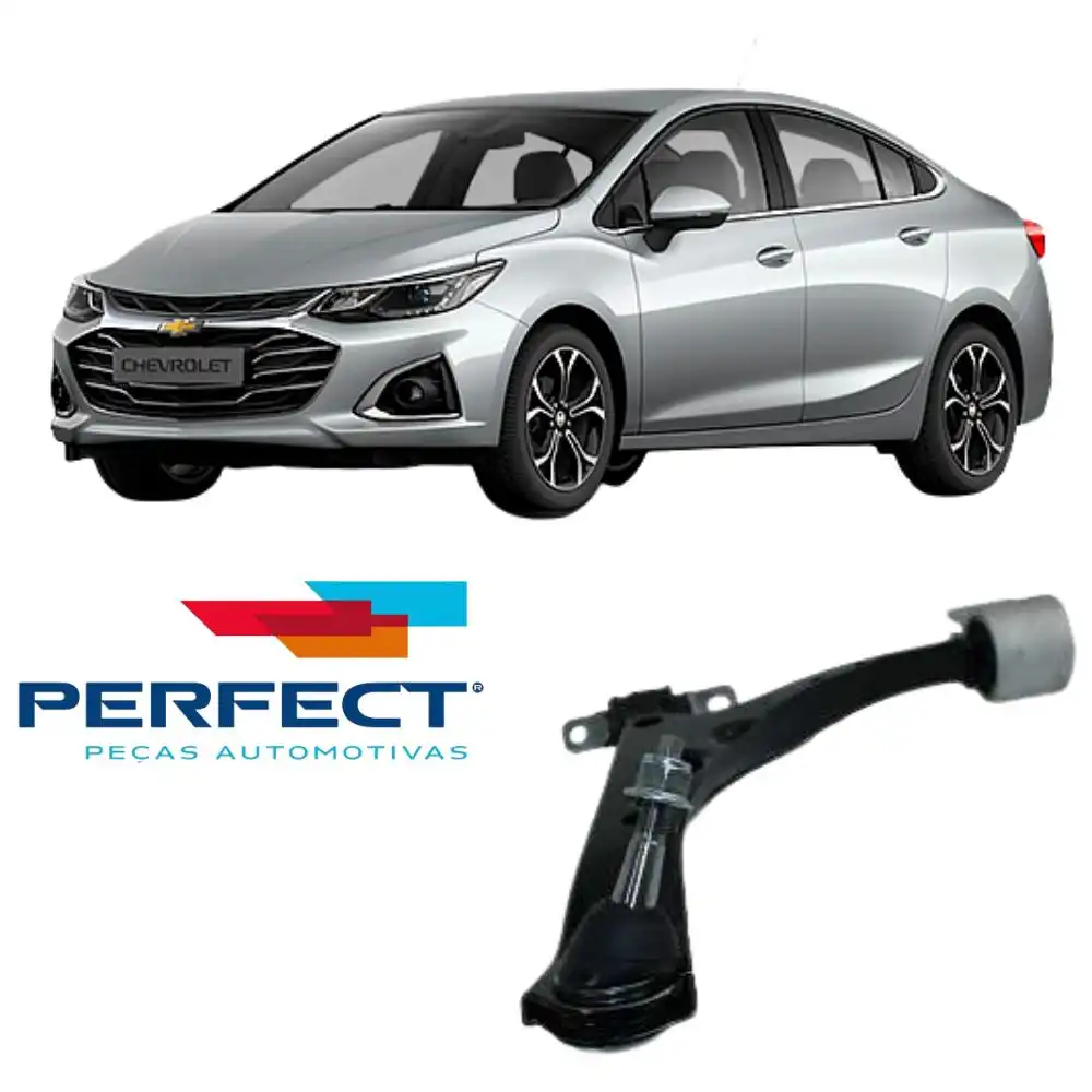 BANDEJA DIANTEIRA CRUZE 2017 A 2020 ESQUERDA COM PIVO