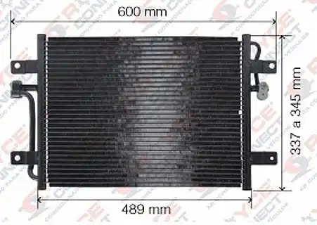 CONDENSADOR AR CONDICIONADO PALIO 1.0 96/10  SEM FILTRO