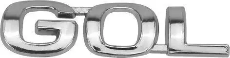 EMBLEMA GOL 96/97 CROMADO