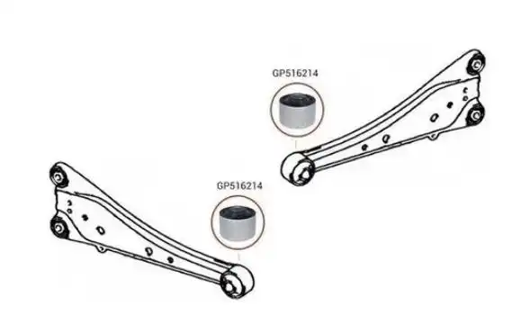 BUCHA BRACO SUSPENSAO TRAS TOYOTA RAV4 06/18 FACAO