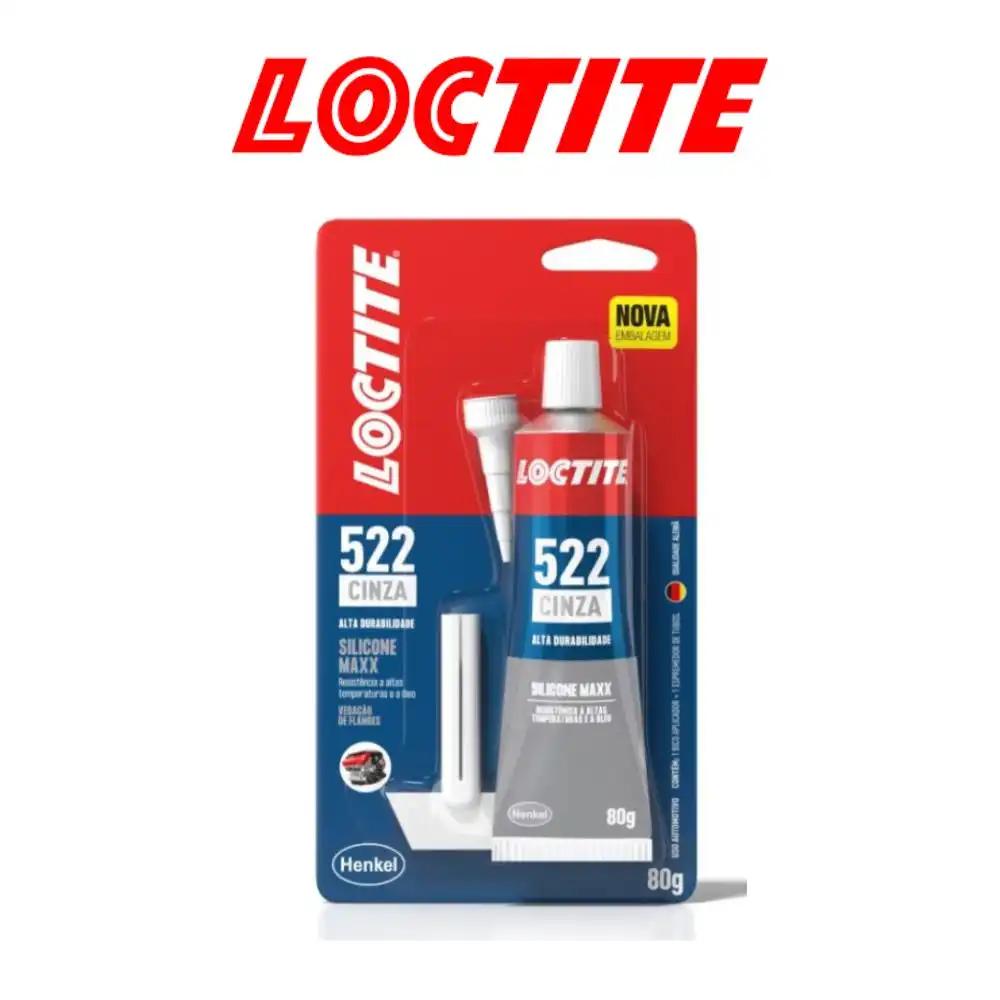 COLA SILICONE ALTA TEMPERATURA 522 MAXX 80G CINZA