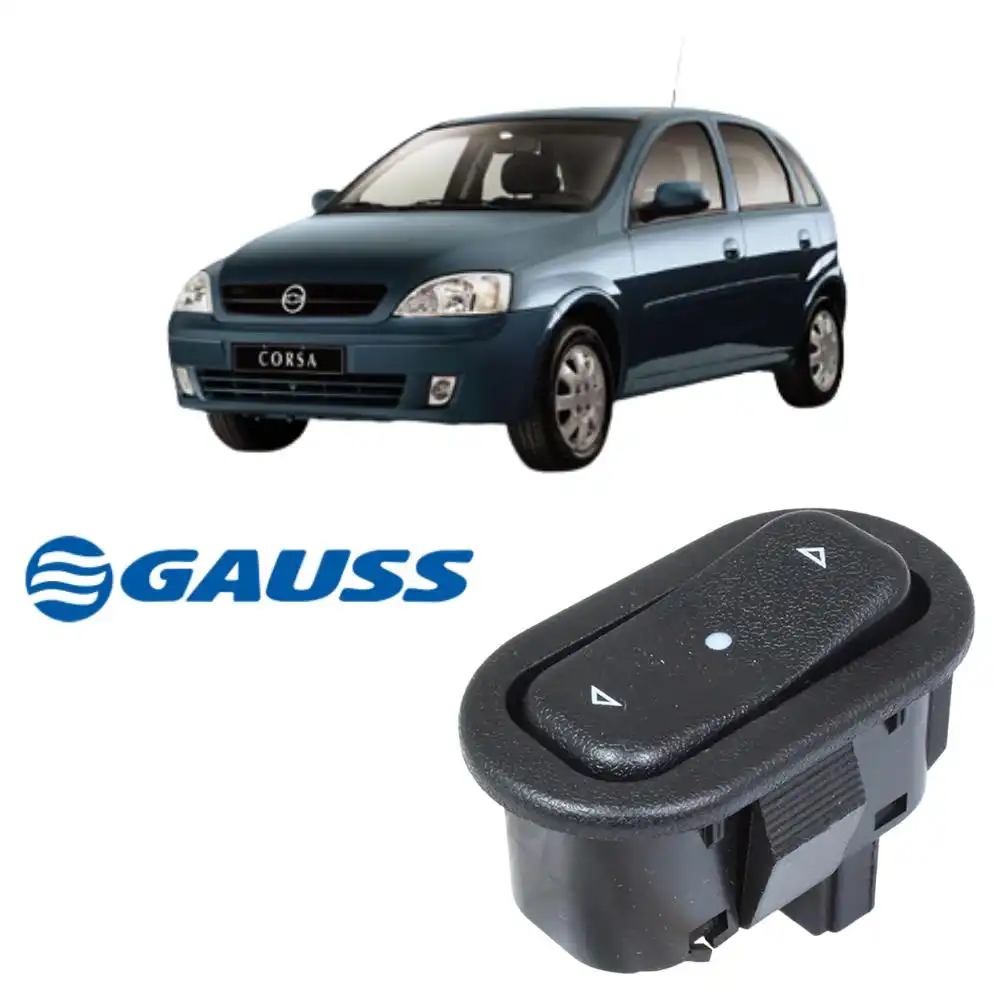 INTER VIDRO ELETRICO DIANTEIRO CORSA 2006 A 2012 DIREITO