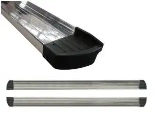 ESTRIBO LATERAL S-10 96/11 CAB.DUPLA ALUMINIO POLIDO