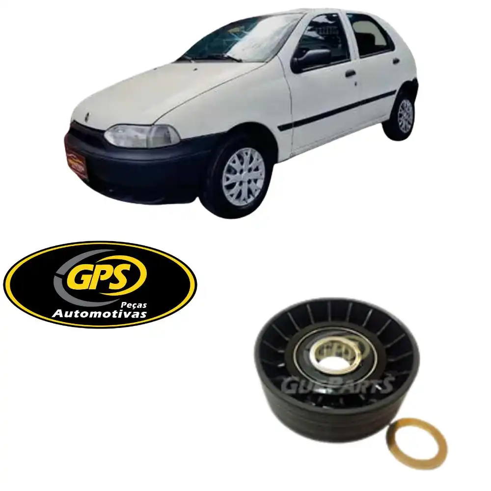 POLIA CORREIA ALTERNADOR PALIO 1.6 16V 1997 ACIMA