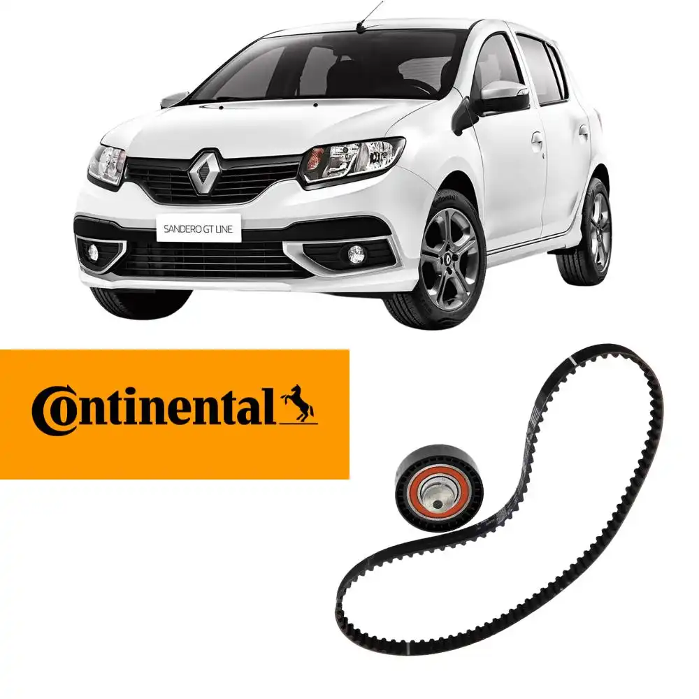 KIT CORREIA DENTADA SANDERO 1.6 8V 2010 A 2018