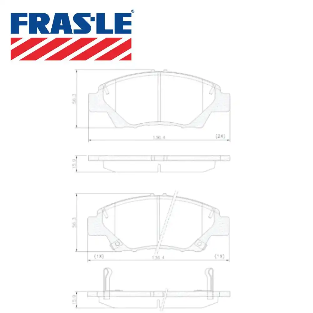 PASTILHA FREIO DIANTEIRA HONDA CITY 1.5 2015/ CERAMICA