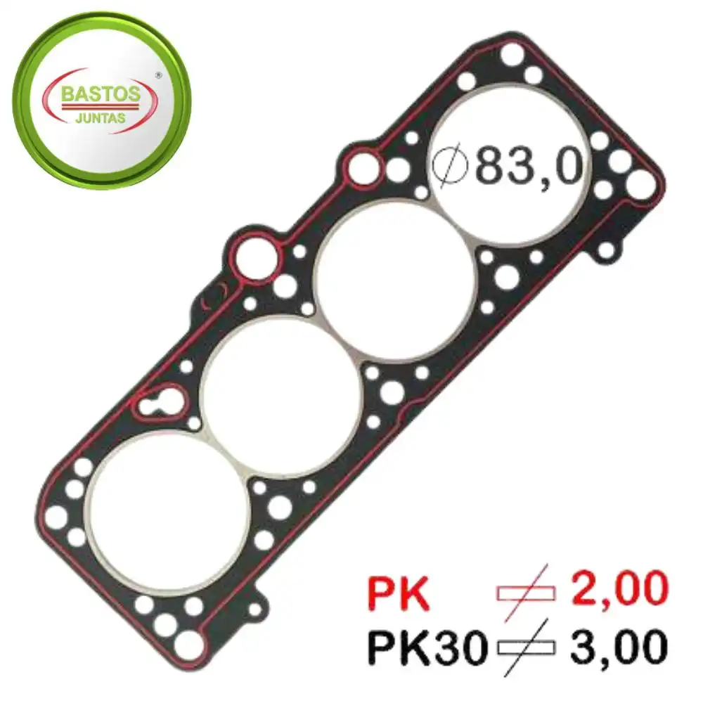 JUNTA CABECOTE PASSAT 1.6 1.8 85/ ALCOOL/ GASOLINA FIBRA