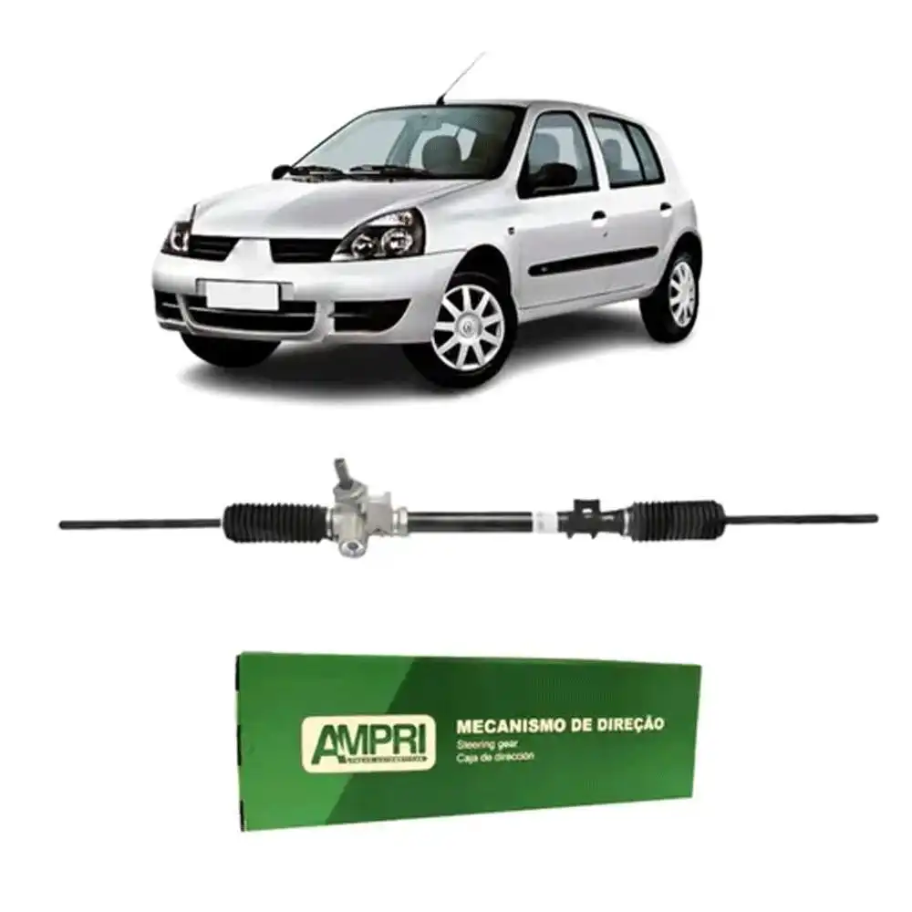 CAIXA DIRECAO RENAULT CLIO 1999 A 2013 MANUAL COM BARRA